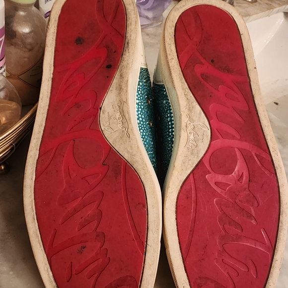 Christian Louboutin Crystal Sneakers - Picture 7 of 8